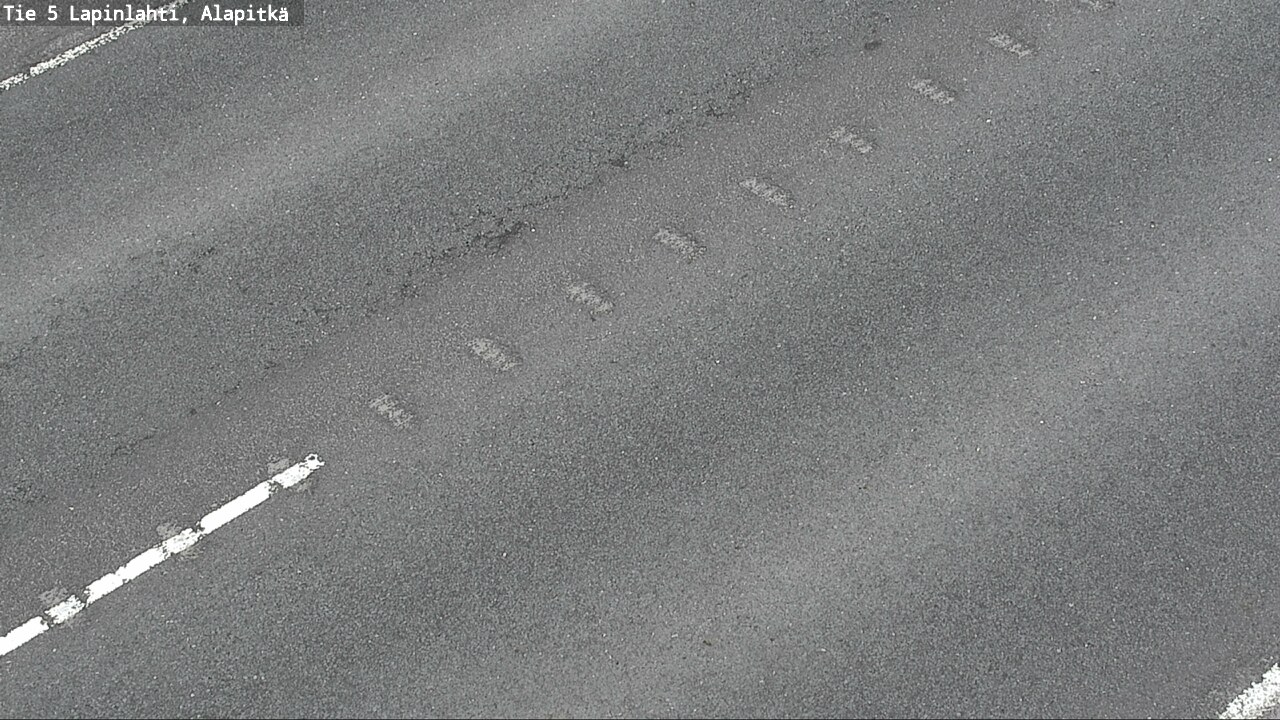 Weather Camera Image Road 5 Lapinlahti, Alapitkä, Lapinlahti, Pohjois-Savo