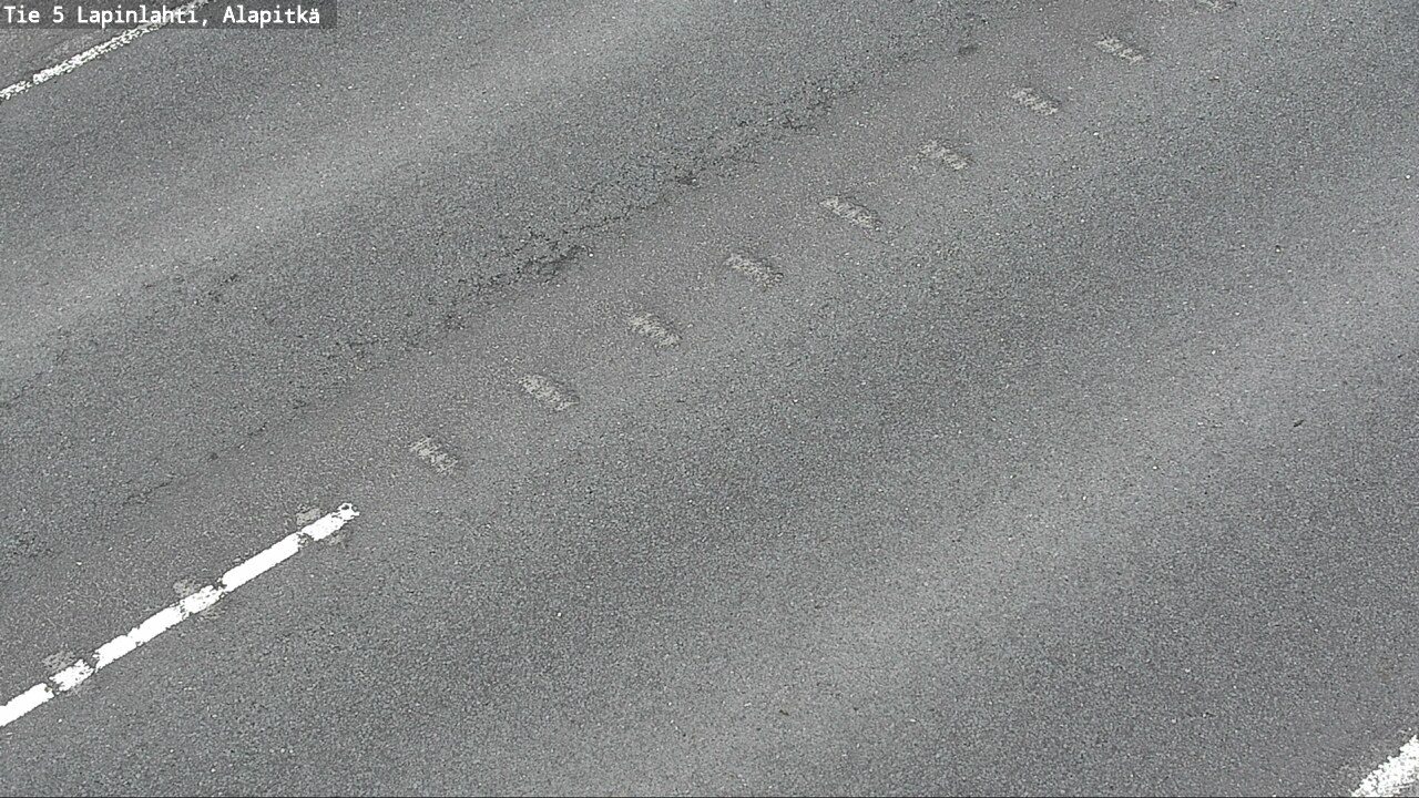 Weather Camera Image Road 5 Lapinlahti, Alapitkä, Lapinlahti, Pohjois-Savo