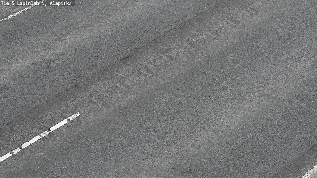 Weather Camera Image Road 5 Lapinlahti, Alapitkä, Lapinlahti, Pohjois-Savo