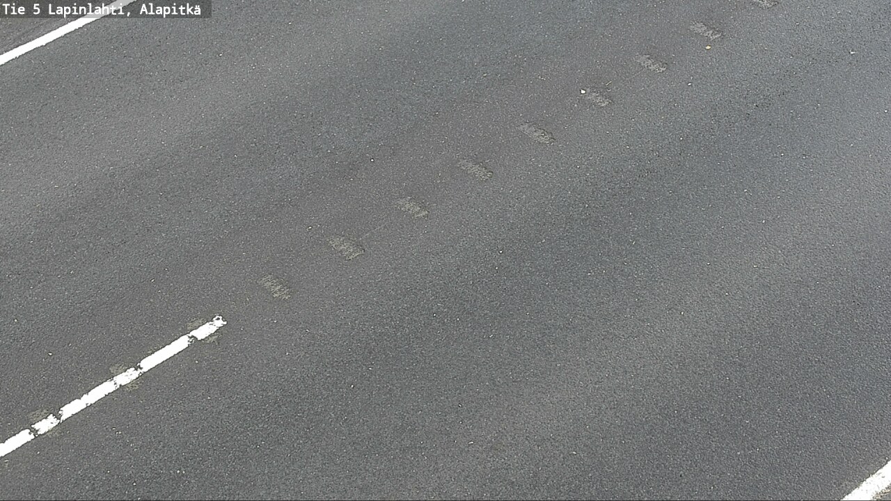 Weather Camera Image Road 5 Lapinlahti, Alapitkä, Lapinlahti, Pohjois-Savo