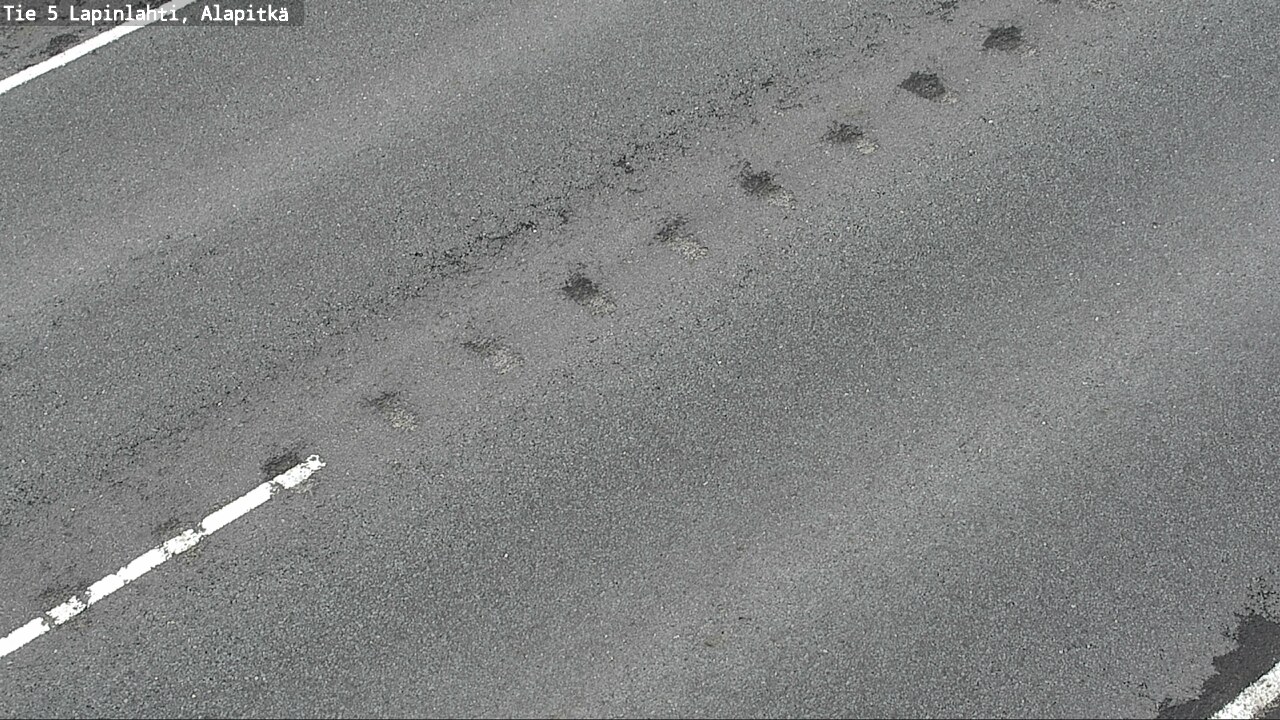 Weather Camera Image Road 5 Lapinlahti, Alapitkä, Lapinlahti, Pohjois-Savo