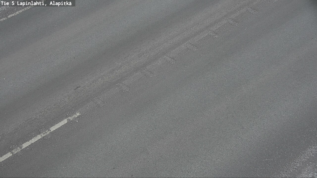 Weather Camera Image Road 5 Lapinlahti, Alapitkä, Lapinlahti, Pohjois-Savo