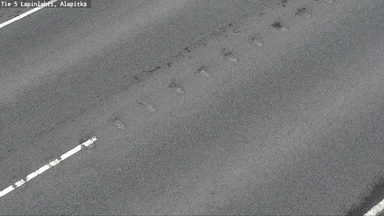Weather Camera Image Road 5 Lapinlahti, Alapitkä, Lapinlahti, Pohjois-Savo