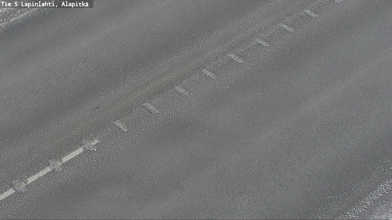 Weather Camera Image Road 5 Lapinlahti, Alapitkä, Lapinlahti, Pohjois-Savo