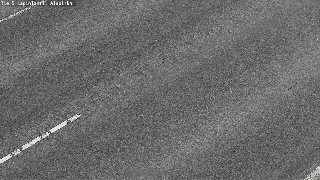Weather Camera Image Road 5 Lapinlahti, Alapitkä, Lapinlahti, Pohjois-Savo