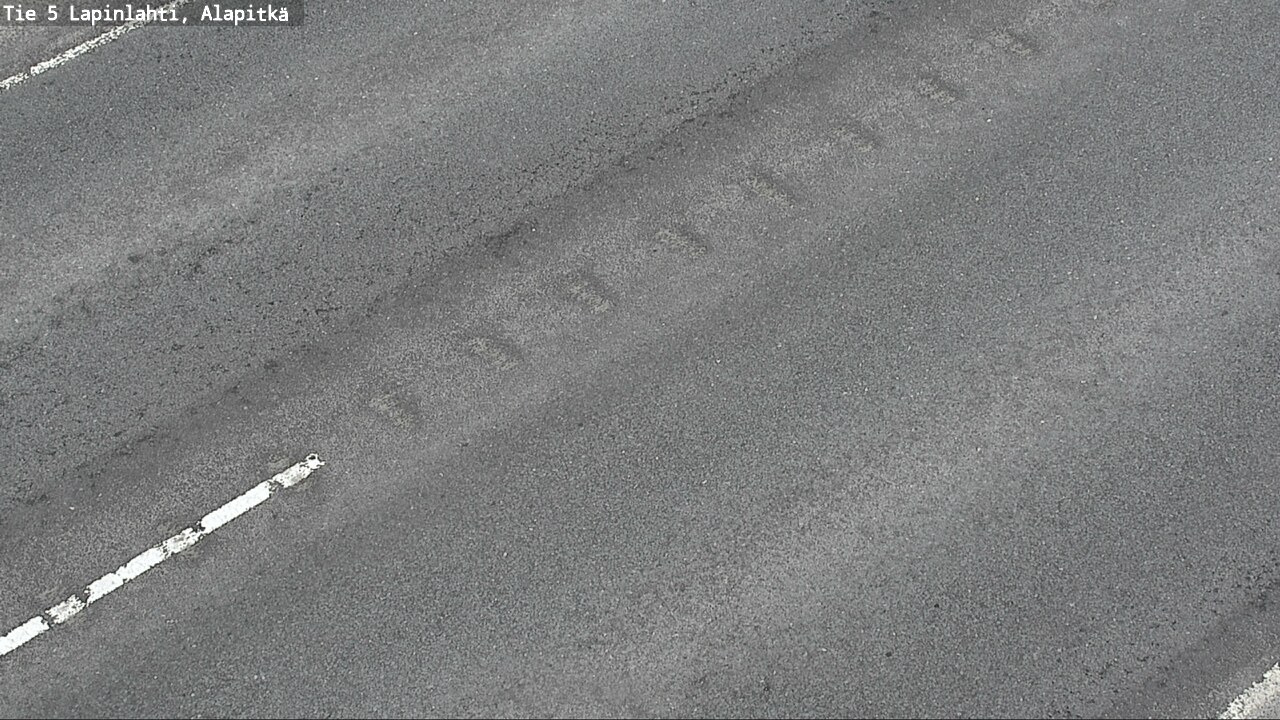 Weather Camera Image Road 5 Lapinlahti, Alapitkä, Lapinlahti, Pohjois-Savo
