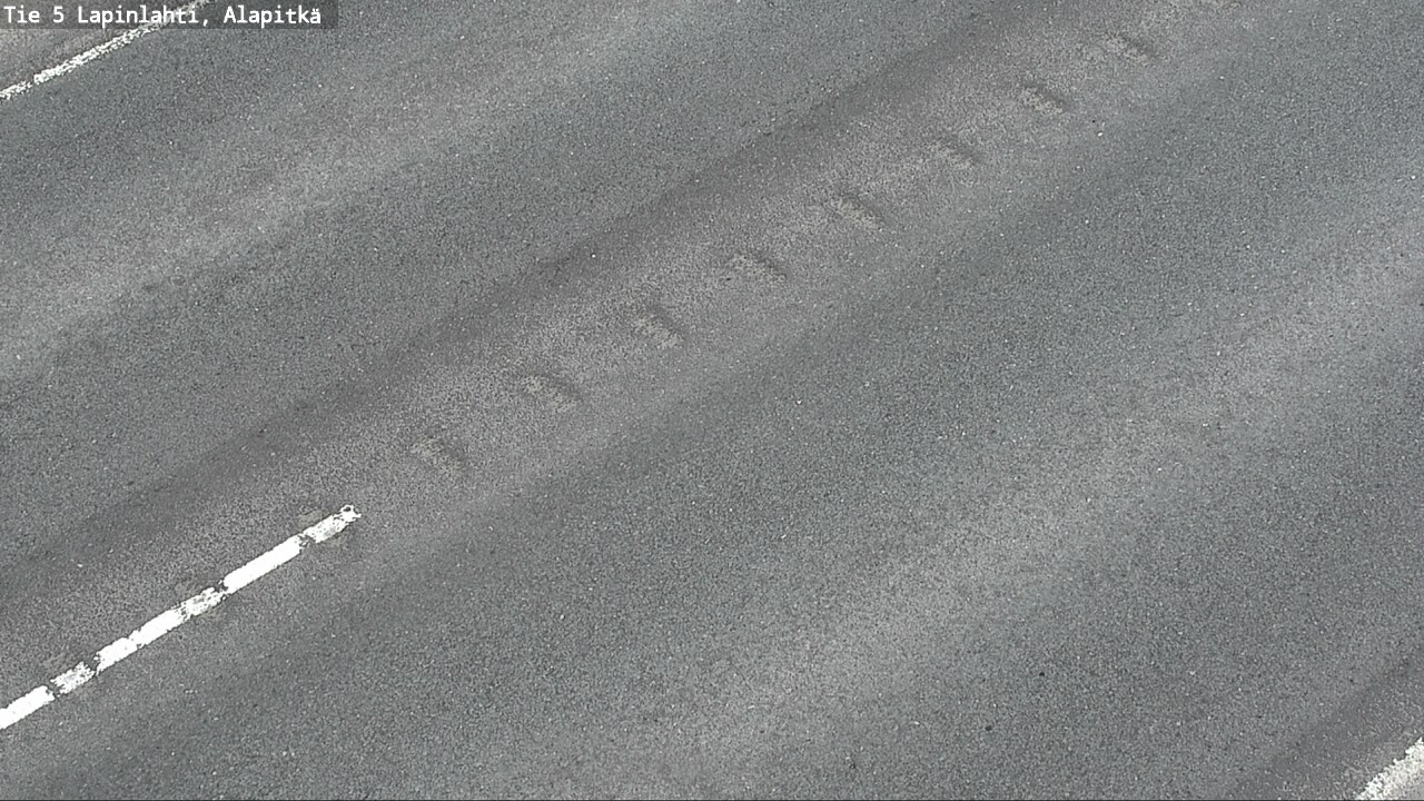 Weather Camera Image Road 5 Lapinlahti, Alapitkä, Lapinlahti, Pohjois-Savo