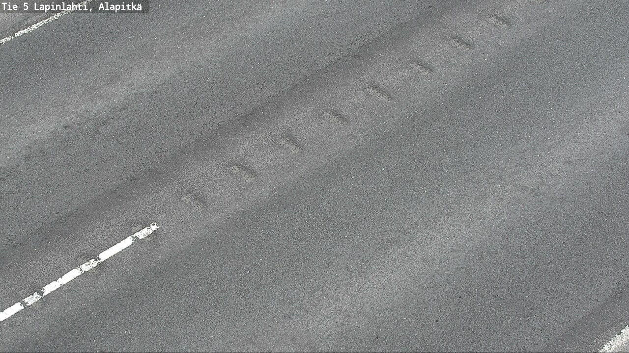Weather Camera Image Road 5 Lapinlahti, Alapitkä, Lapinlahti, Pohjois-Savo