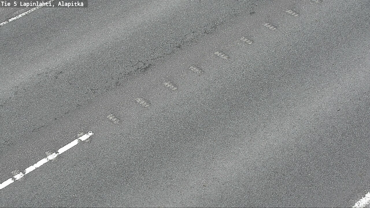 Weather Camera Image Road 5 Lapinlahti, Alapitkä, Lapinlahti, Pohjois-Savo