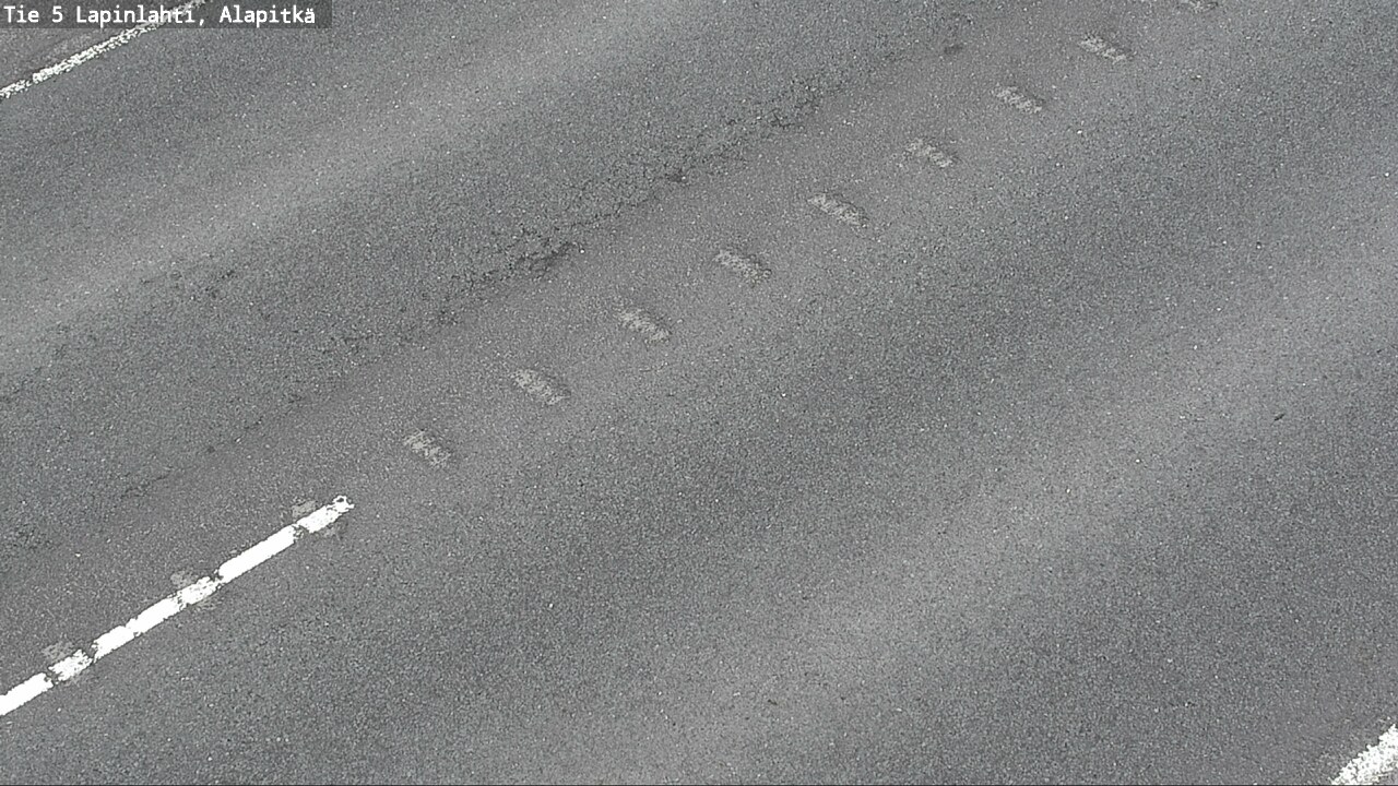 Weather Camera Image Road 5 Lapinlahti, Alapitkä, Lapinlahti, Pohjois-Savo