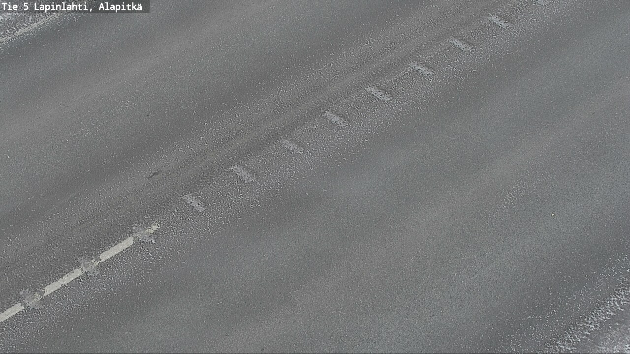 Weather Camera Image Road 5 Lapinlahti, Alapitkä, Lapinlahti, Pohjois-Savo