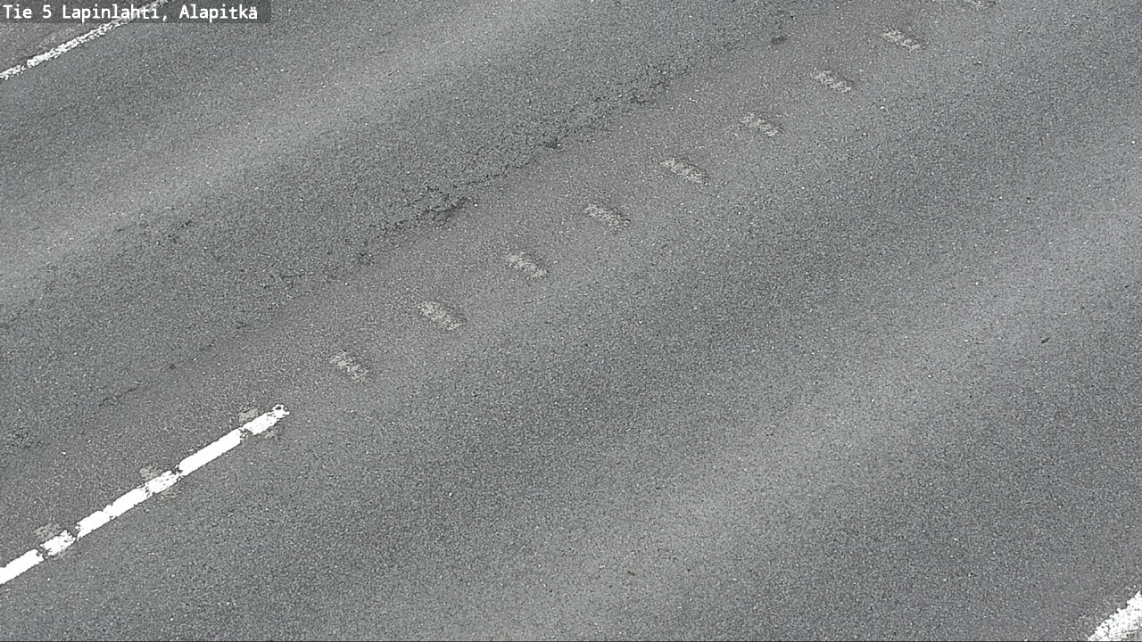 Weather Camera Image Road 5 Lapinlahti, Alapitkä, Lapinlahti, Pohjois-Savo