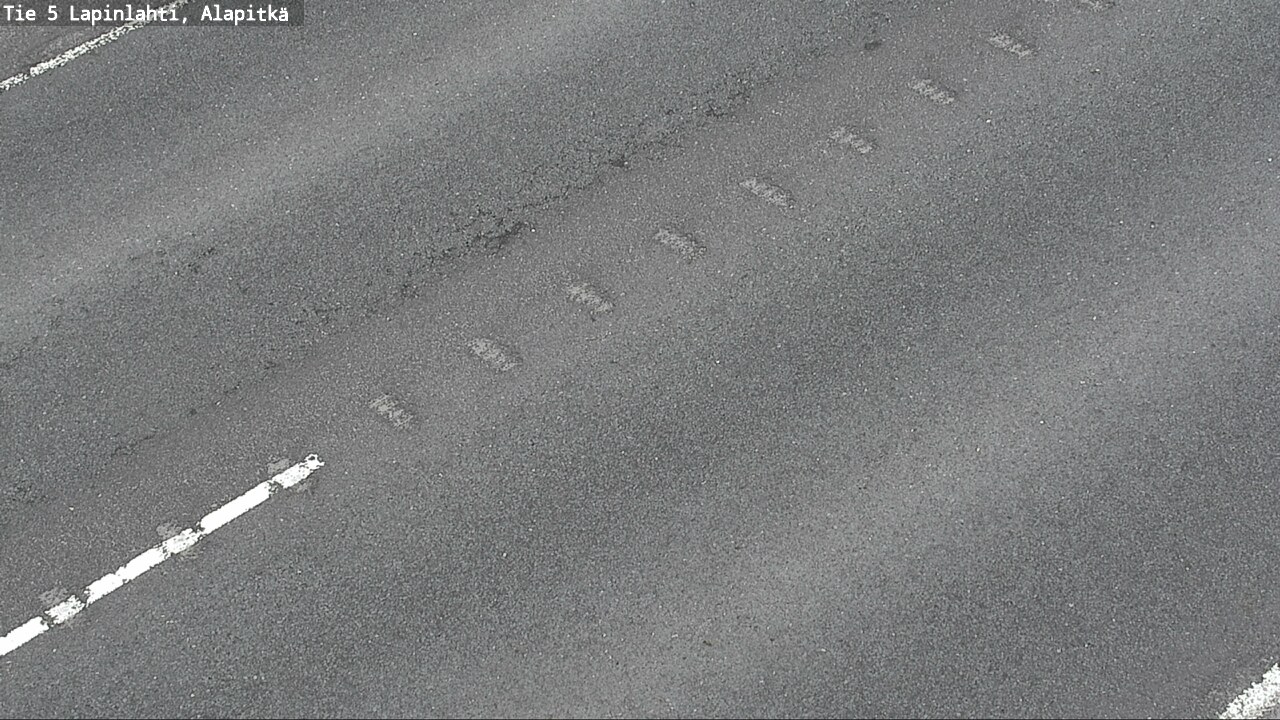 Weather Camera Image Road 5 Lapinlahti, Alapitkä, Lapinlahti, Pohjois-Savo