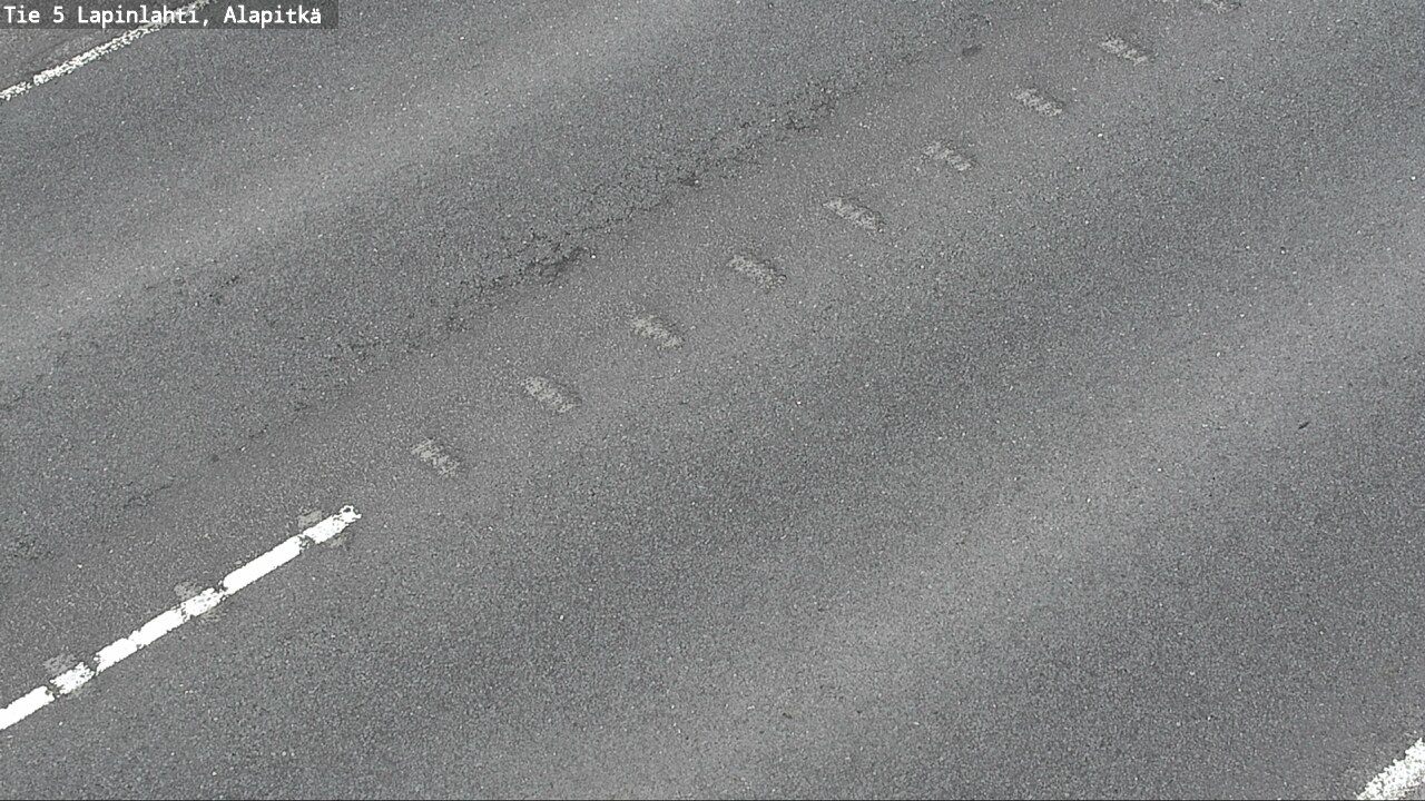 Weather Camera Image Road 5 Lapinlahti, Alapitkä, Lapinlahti, Pohjois-Savo