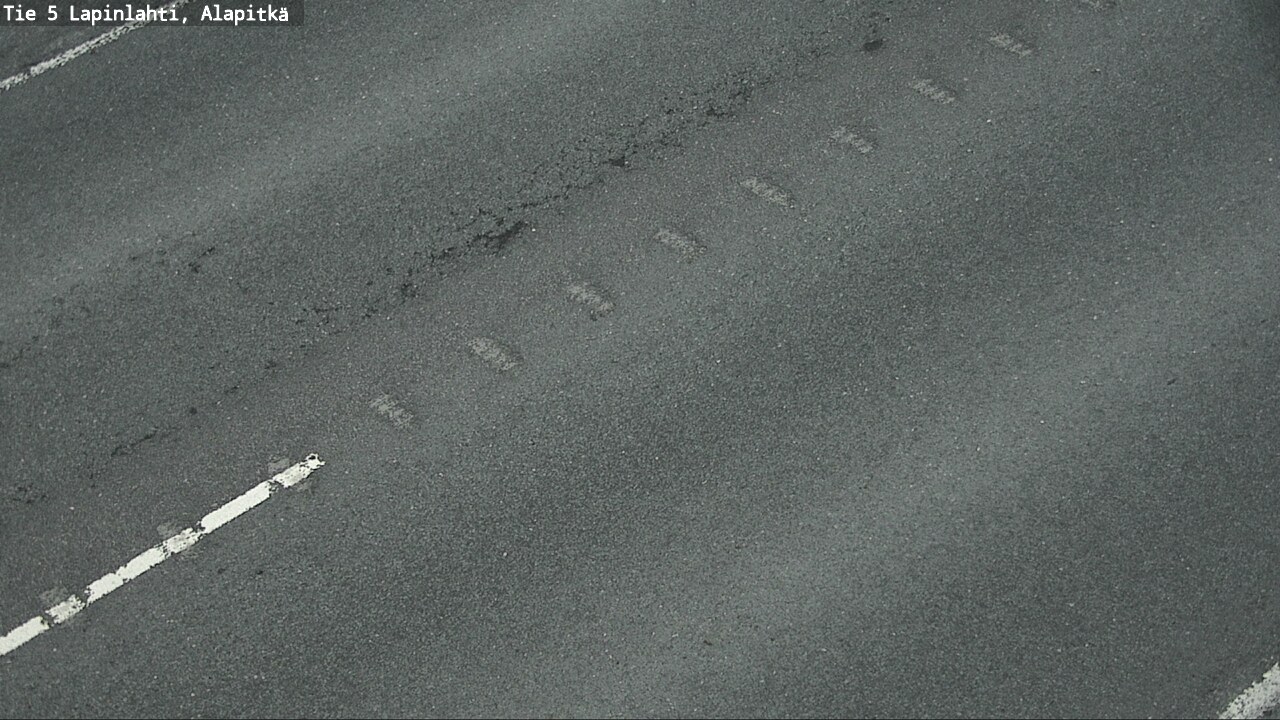 Weather Camera Image Road 5 Lapinlahti, Alapitkä, Lapinlahti, Pohjois-Savo