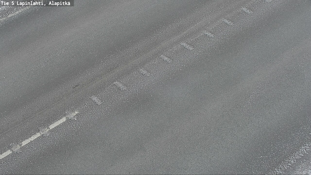 Weather Camera Image Road 5 Lapinlahti, Alapitkä, Lapinlahti, Pohjois-Savo
