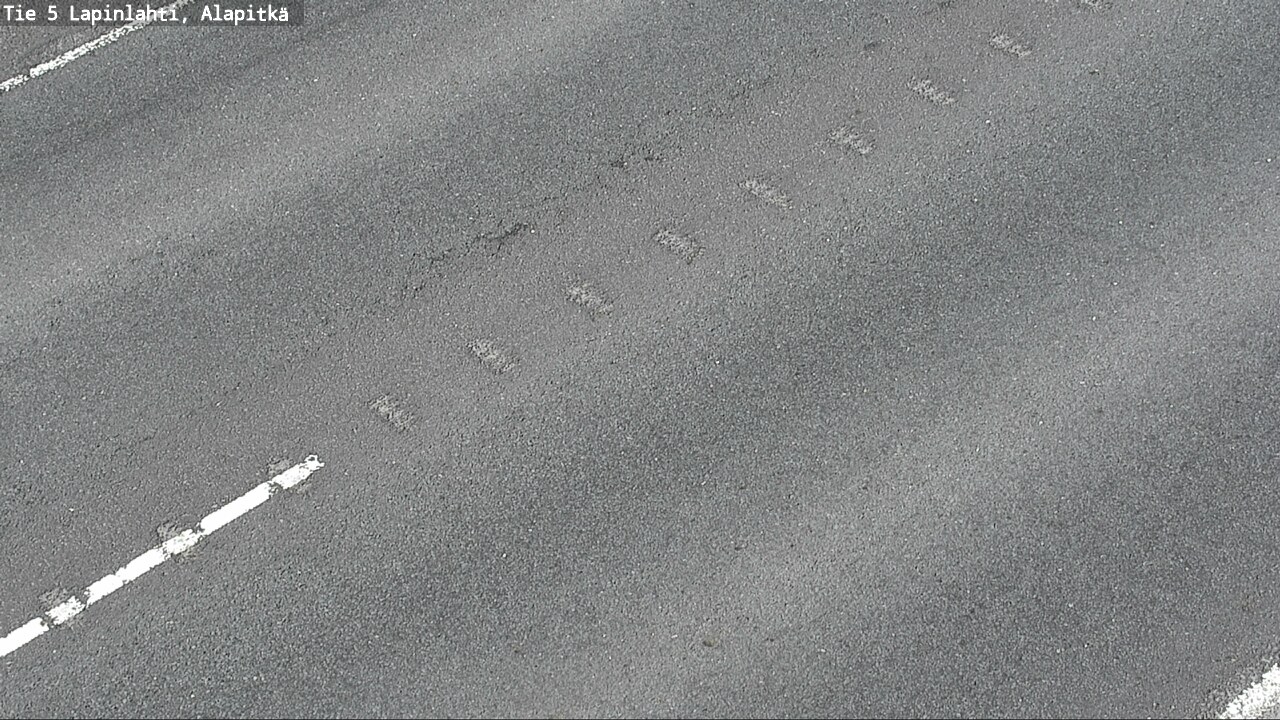 Weather Camera Image Väg 5 Lapinlax, Alapitkä, Lapinlahti, Pohjois-Savo