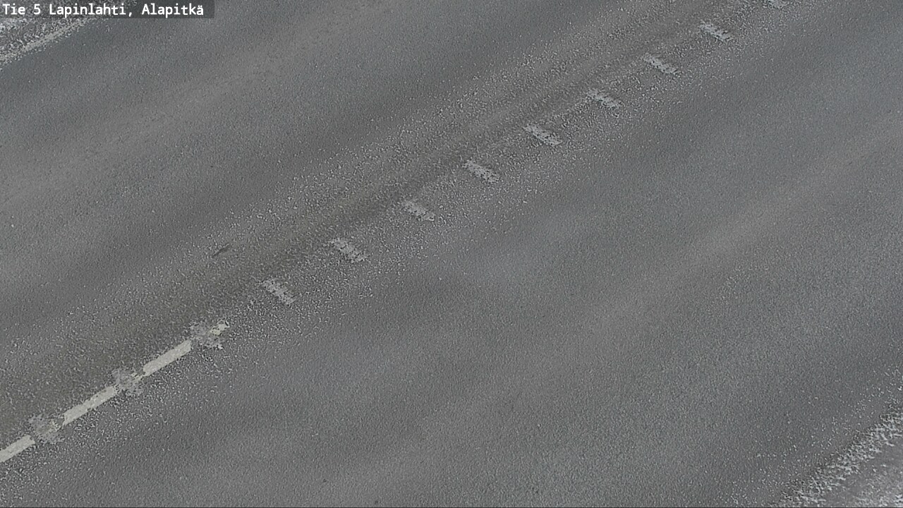 Weather Camera Image Road 5 Lapinlahti, Alapitkä, Lapinlahti, Pohjois-Savo
