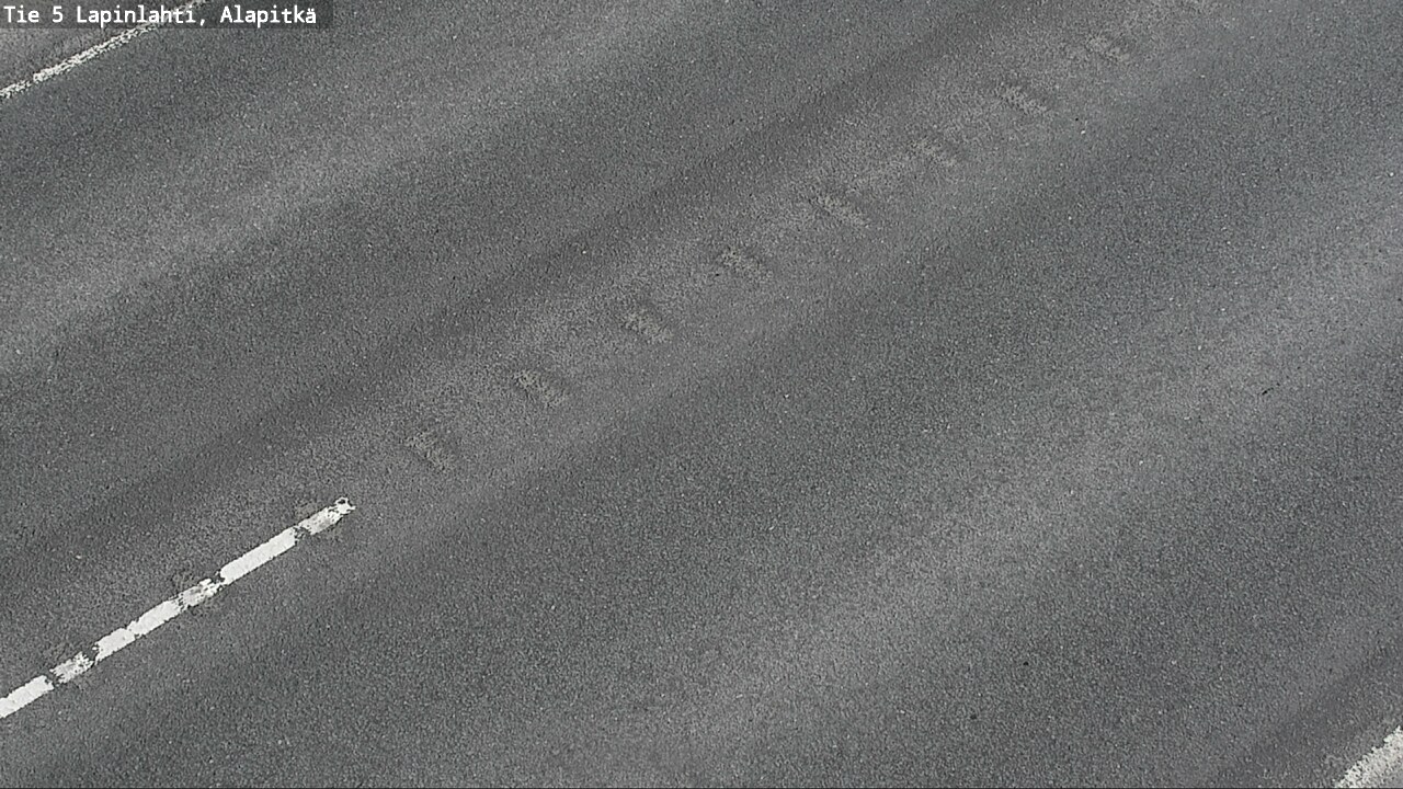 Weather Camera Image Road 5 Lapinlahti, Alapitkä, Lapinlahti, Pohjois-Savo