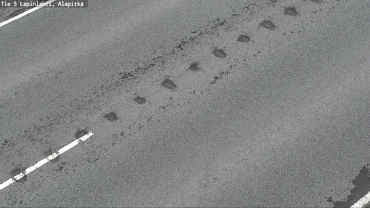 Weather Camera Image Road 5 Lapinlahti, Alapitkä, Lapinlahti, Pohjois-Savo
