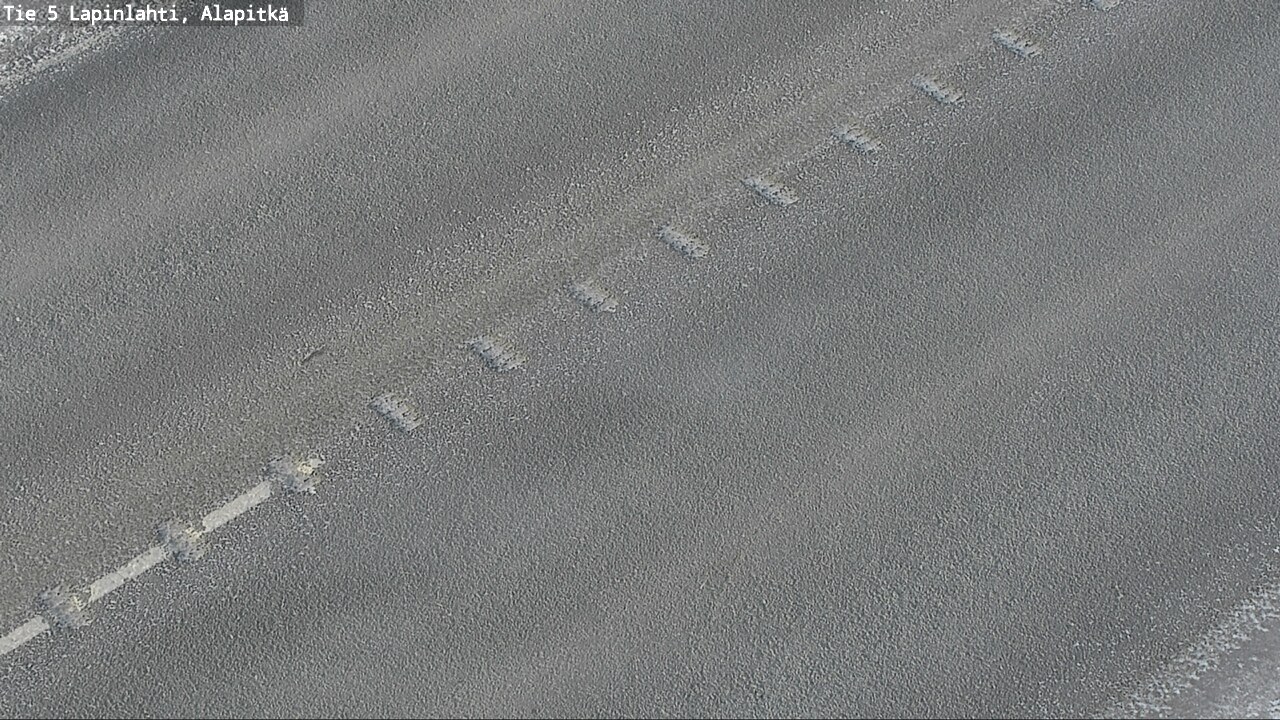 Weather Camera Image Road 5 Lapinlahti, Alapitkä, Lapinlahti, Pohjois-Savo