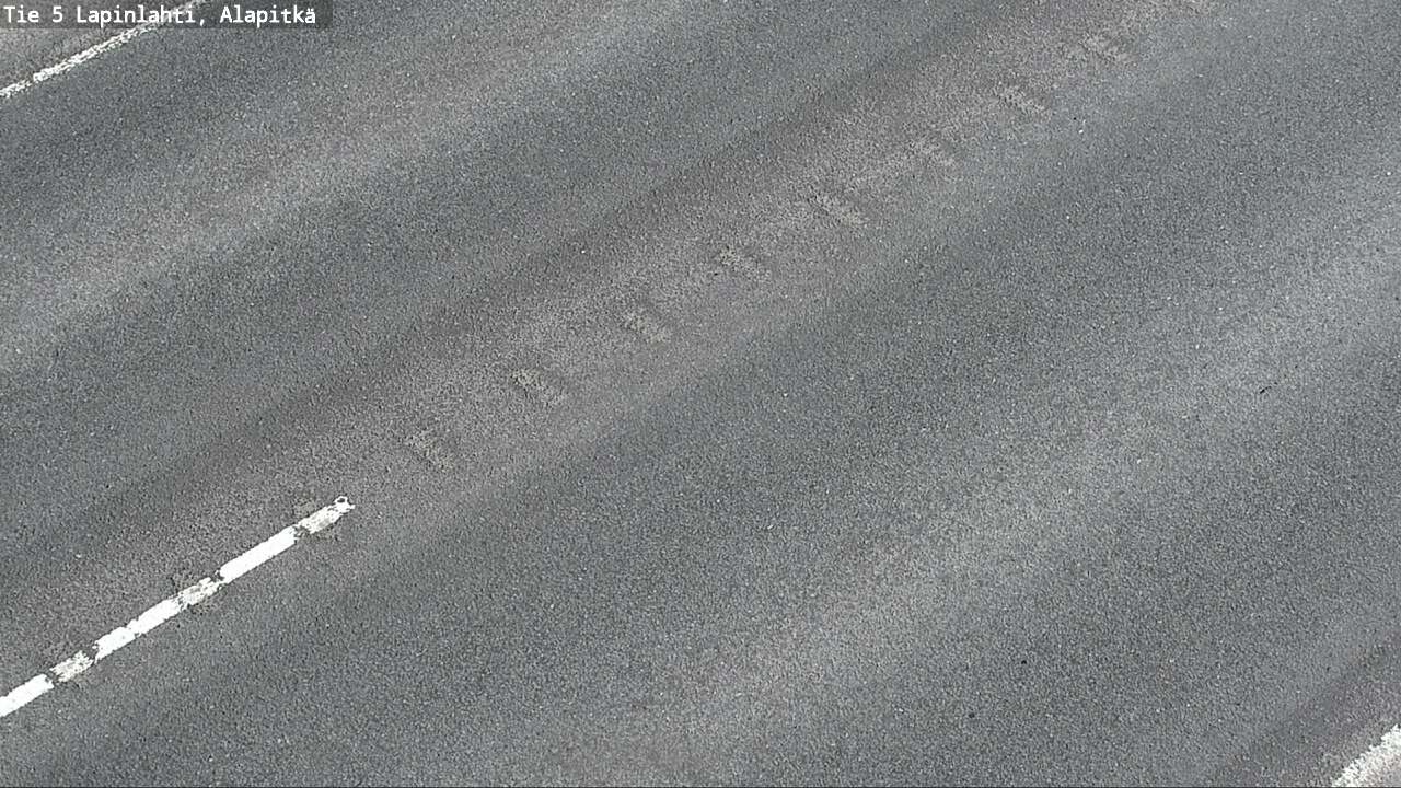 Weather Camera Image Road 5 Lapinlahti, Alapitkä, Lapinlahti, Pohjois-Savo