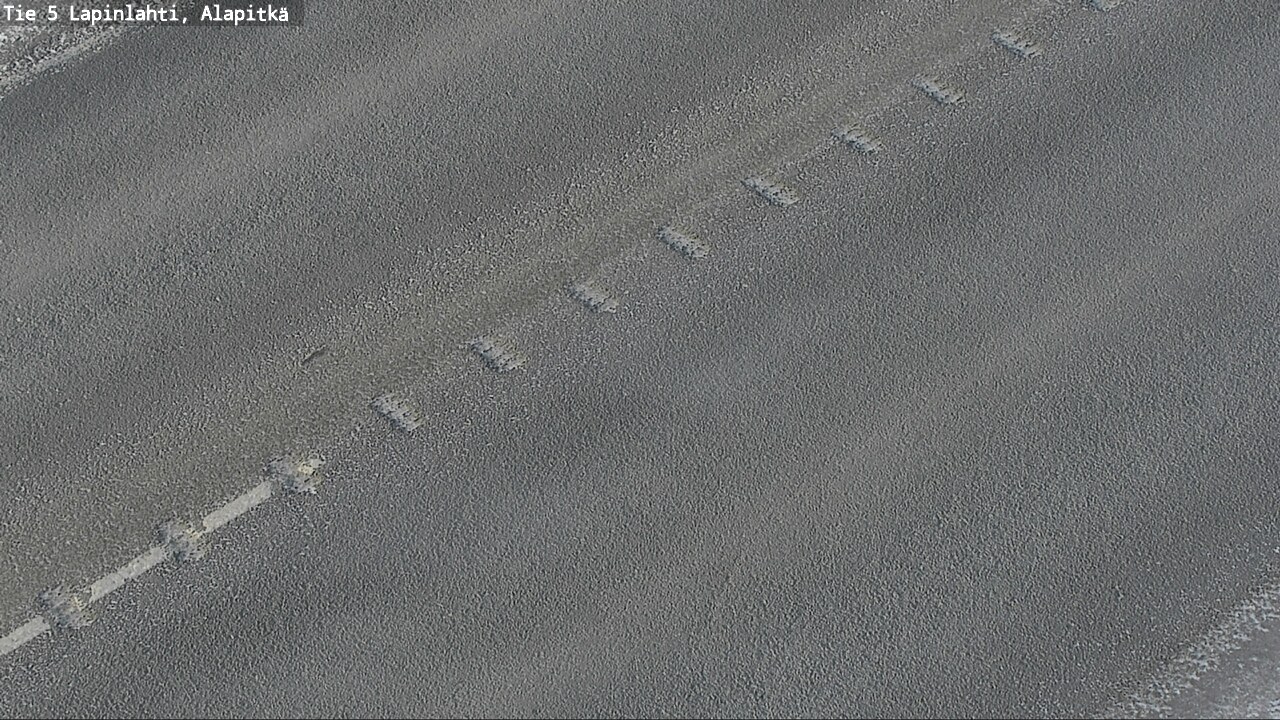 Weather Camera Image Road 5 Lapinlahti, Alapitkä, Lapinlahti, Pohjois-Savo