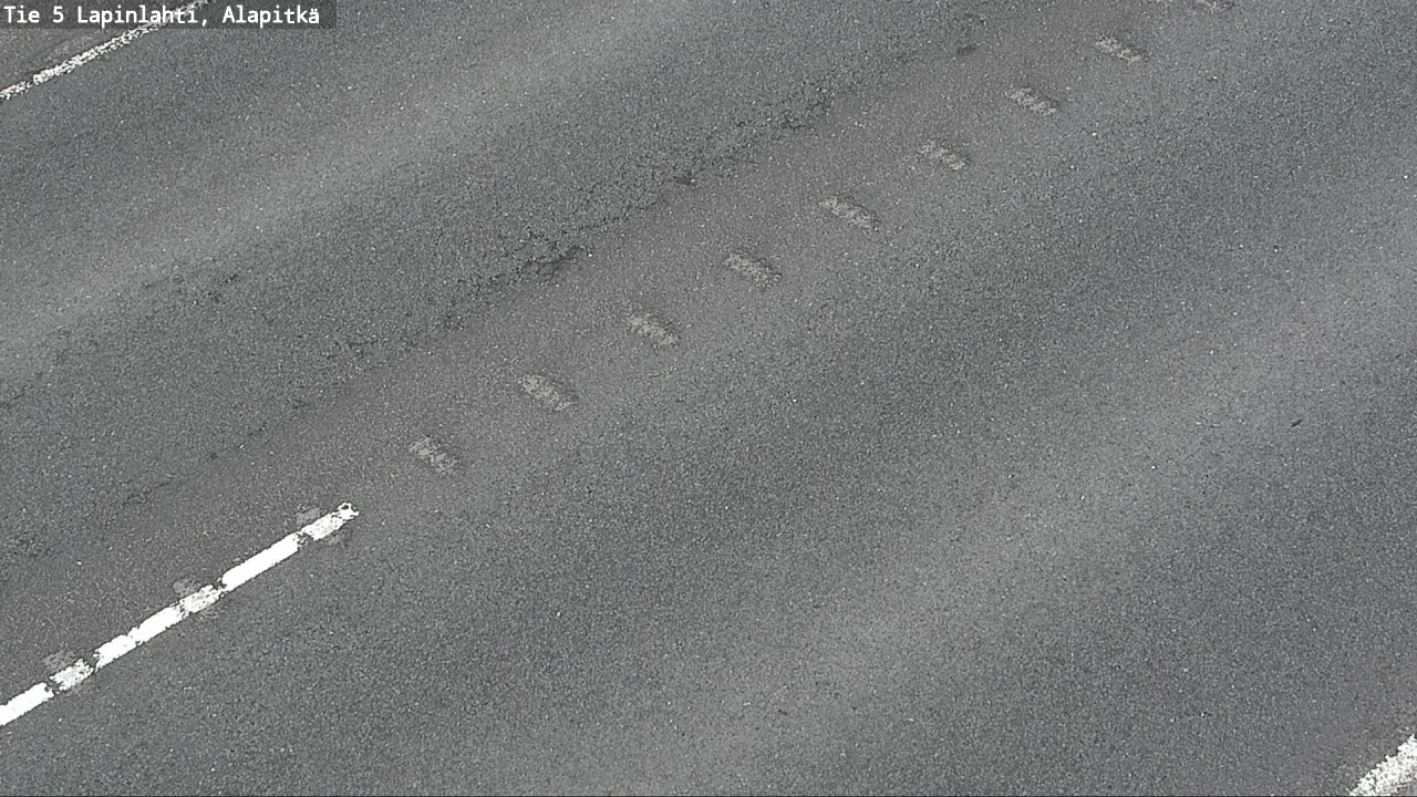 Weather Camera Image Road 5 Lapinlahti, Alapitkä, Lapinlahti, Pohjois-Savo