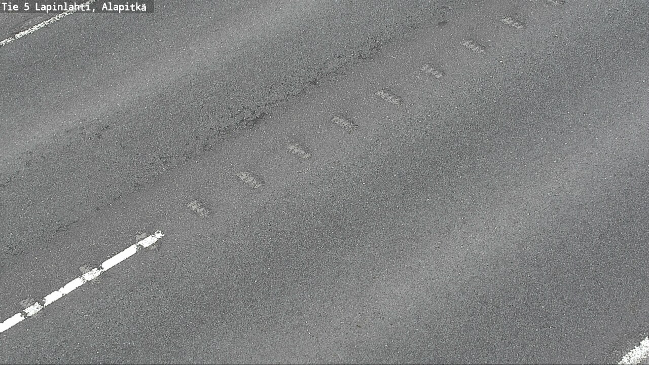 Weather Camera Image Road 5 Lapinlahti, Alapitkä, Lapinlahti, Pohjois-Savo