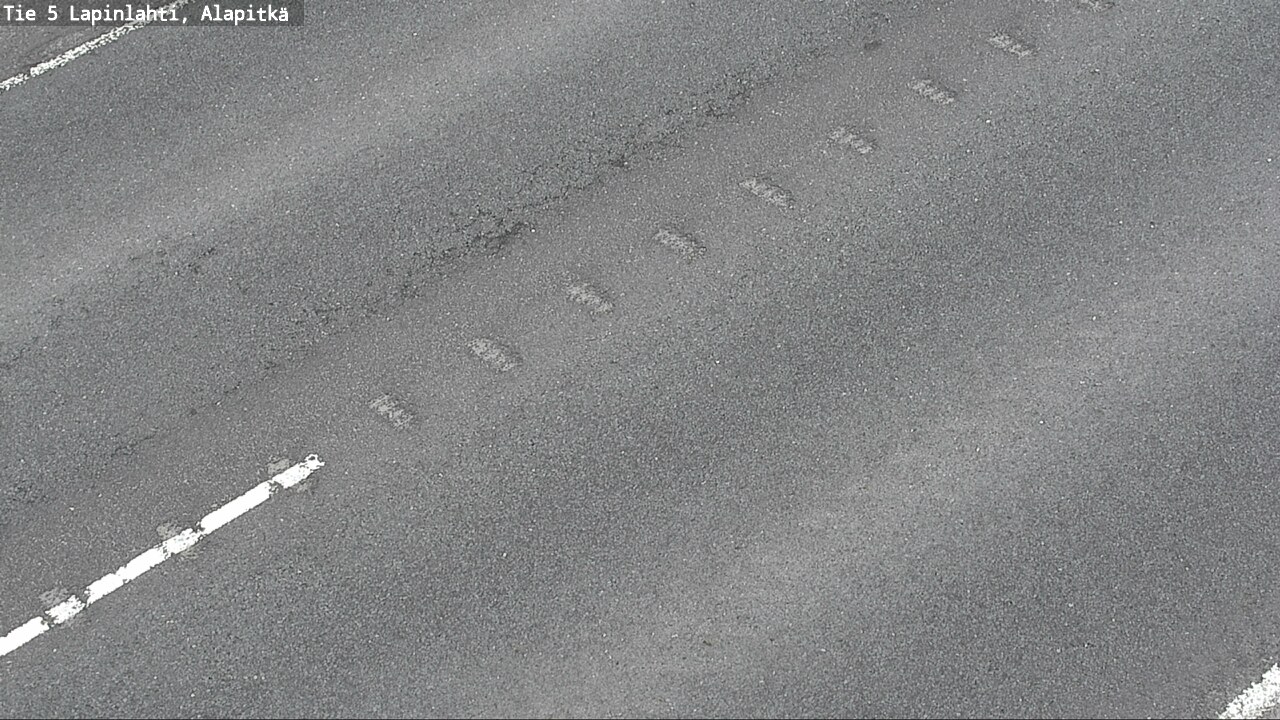 Weather Camera Image Road 5 Lapinlahti, Alapitkä, Lapinlahti, Pohjois-Savo