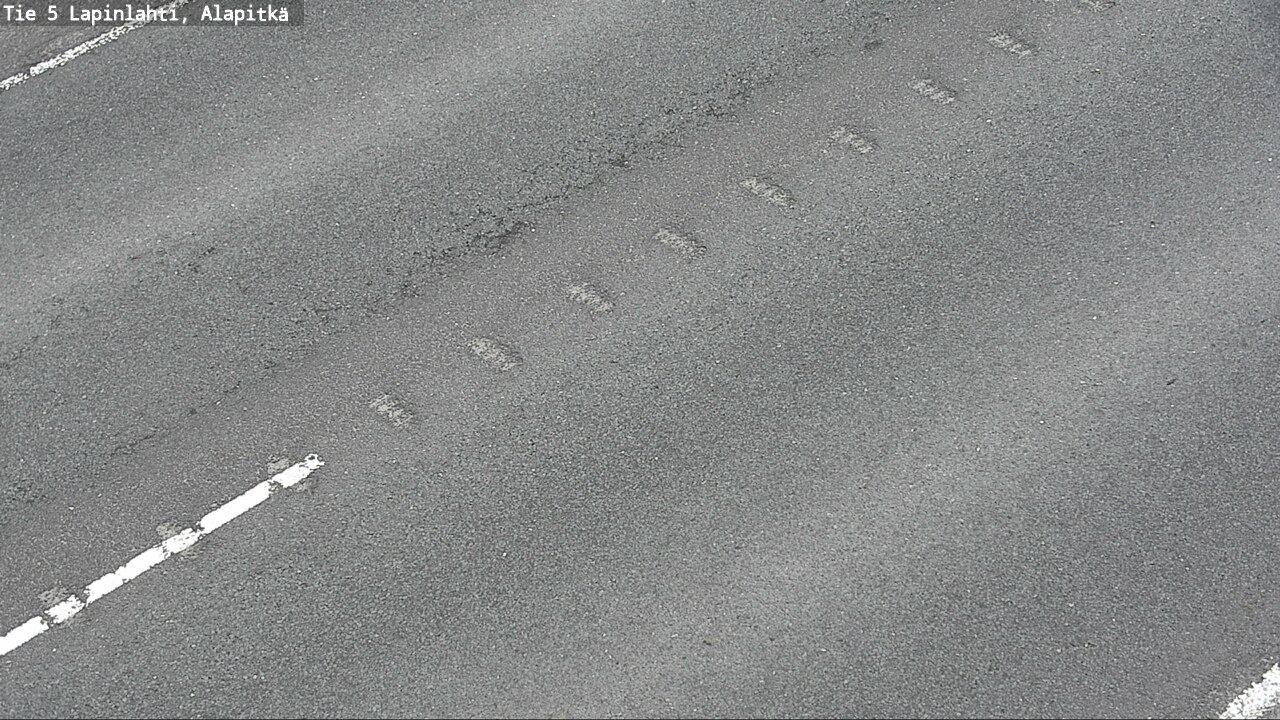 Weather Camera Image Road 5 Lapinlahti, Alapitkä, Lapinlahti, Pohjois-Savo