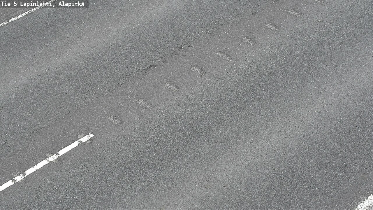 Weather Camera Image Väg 5 Lapinlax, Alapitkä, Lapinlahti, Pohjois-Savo