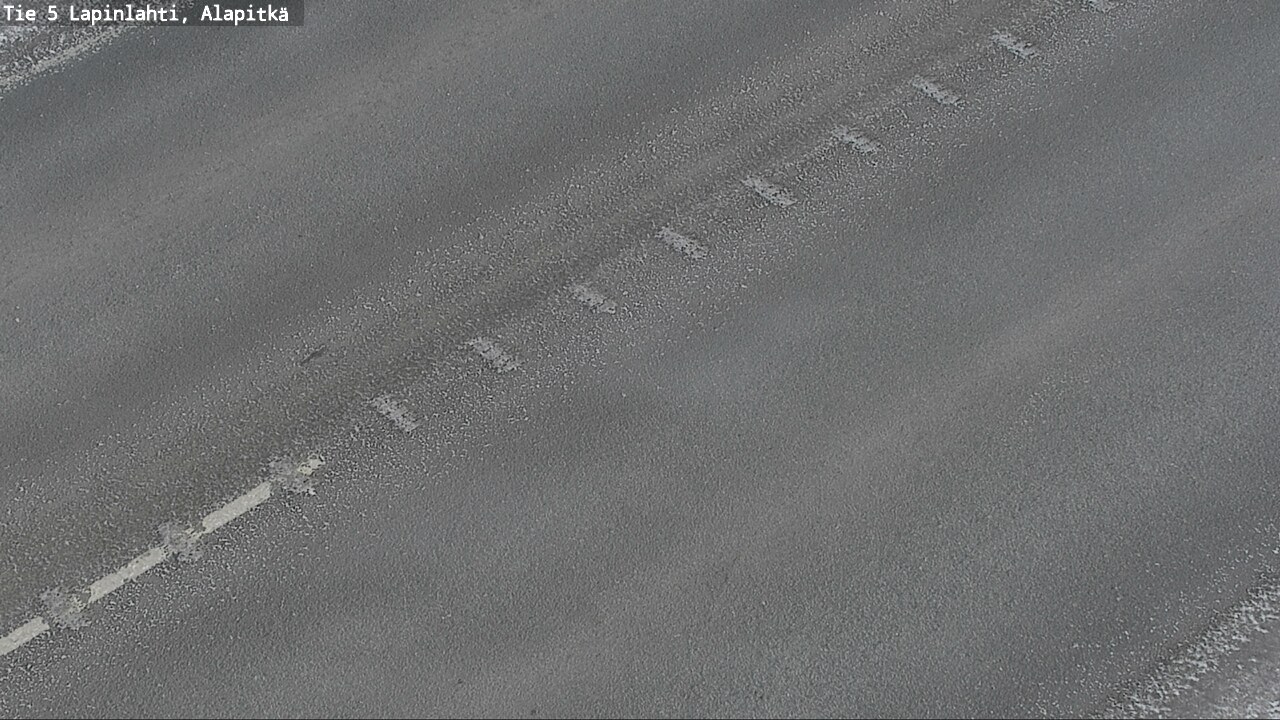Weather Camera Image Road 5 Lapinlahti, Alapitkä, Lapinlahti, Pohjois-Savo