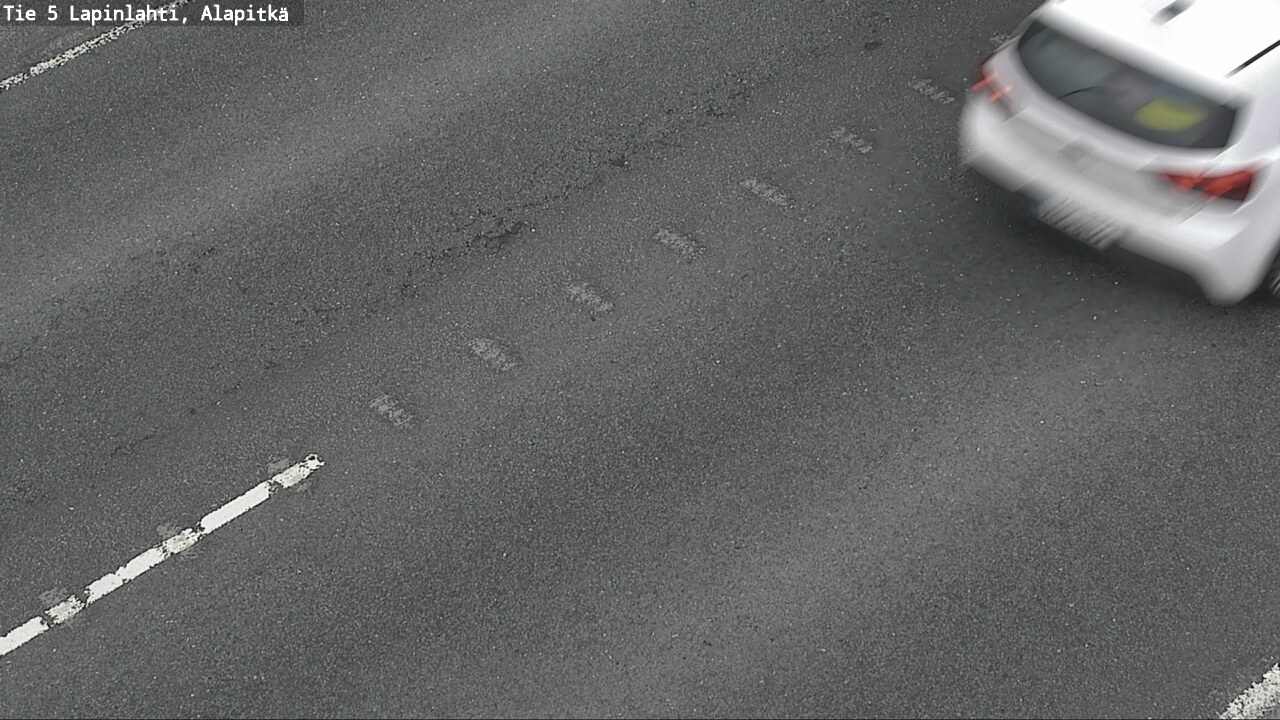 Weather Camera Image Road 5 Lapinlahti, Alapitkä, Lapinlahti, Pohjois-Savo