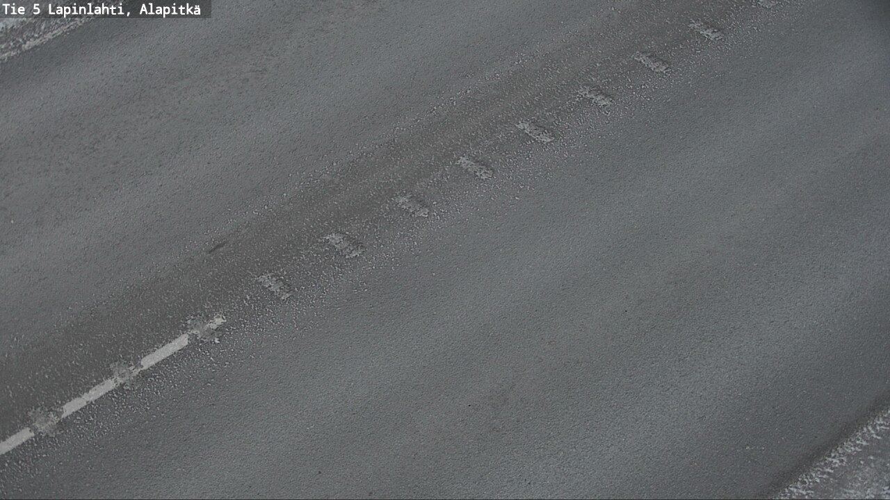 Weather Camera Image Road 5 Lapinlahti, Alapitkä, Lapinlahti, Pohjois-Savo