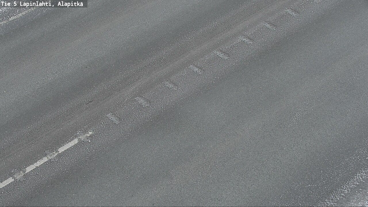 Weather Camera Image Road 5 Lapinlahti, Alapitkä, Lapinlahti, Pohjois-Savo