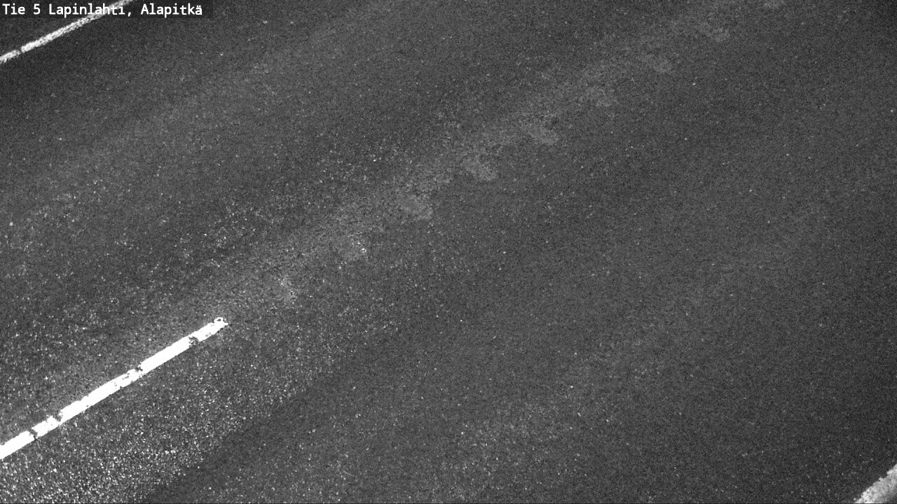 Weather Camera Image Road 5 Lapinlahti, Alapitkä, Lapinlahti, Pohjois-Savo