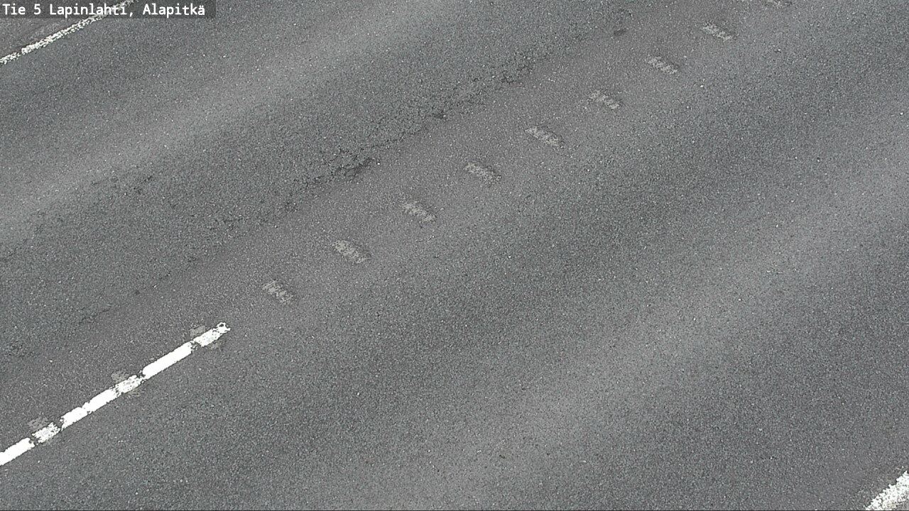 Weather Camera Image Road 5 Lapinlahti, Alapitkä, Lapinlahti, Pohjois-Savo