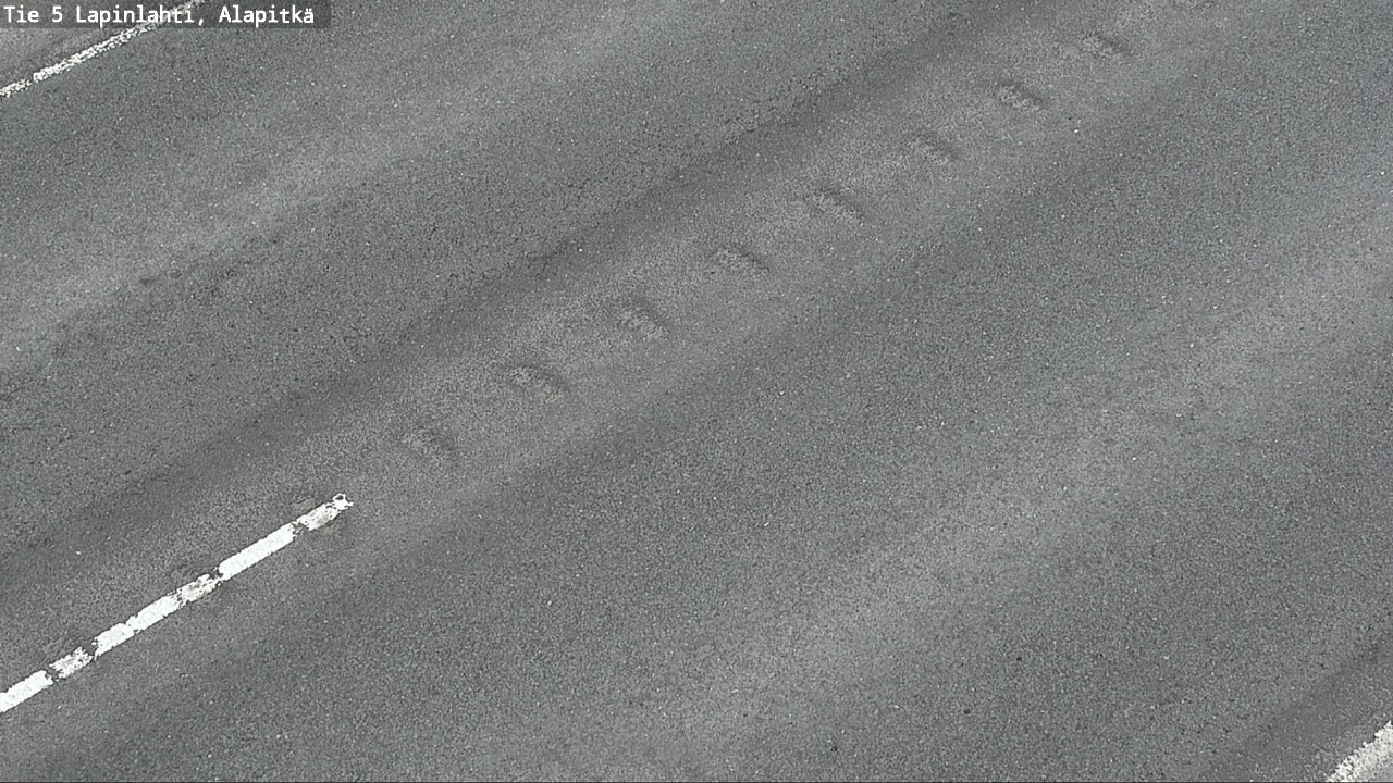 Weather Camera Image Road 5 Lapinlahti, Alapitkä, Lapinlahti, Pohjois-Savo