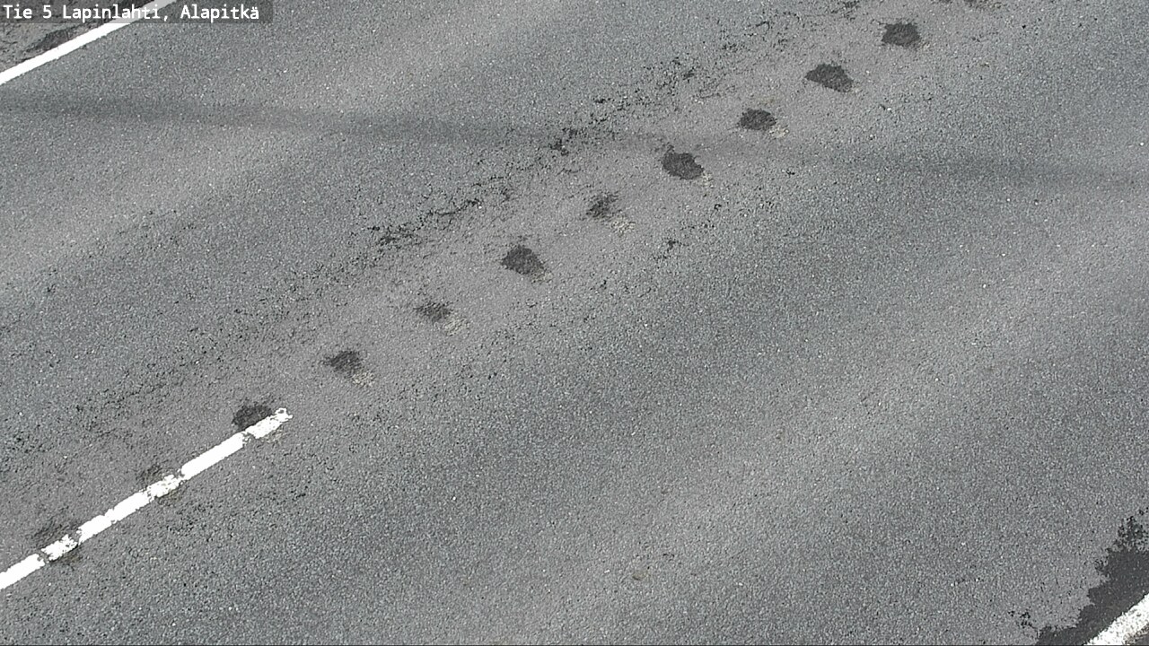 Weather Camera Image Road 5 Lapinlahti, Alapitkä, Lapinlahti, Pohjois-Savo