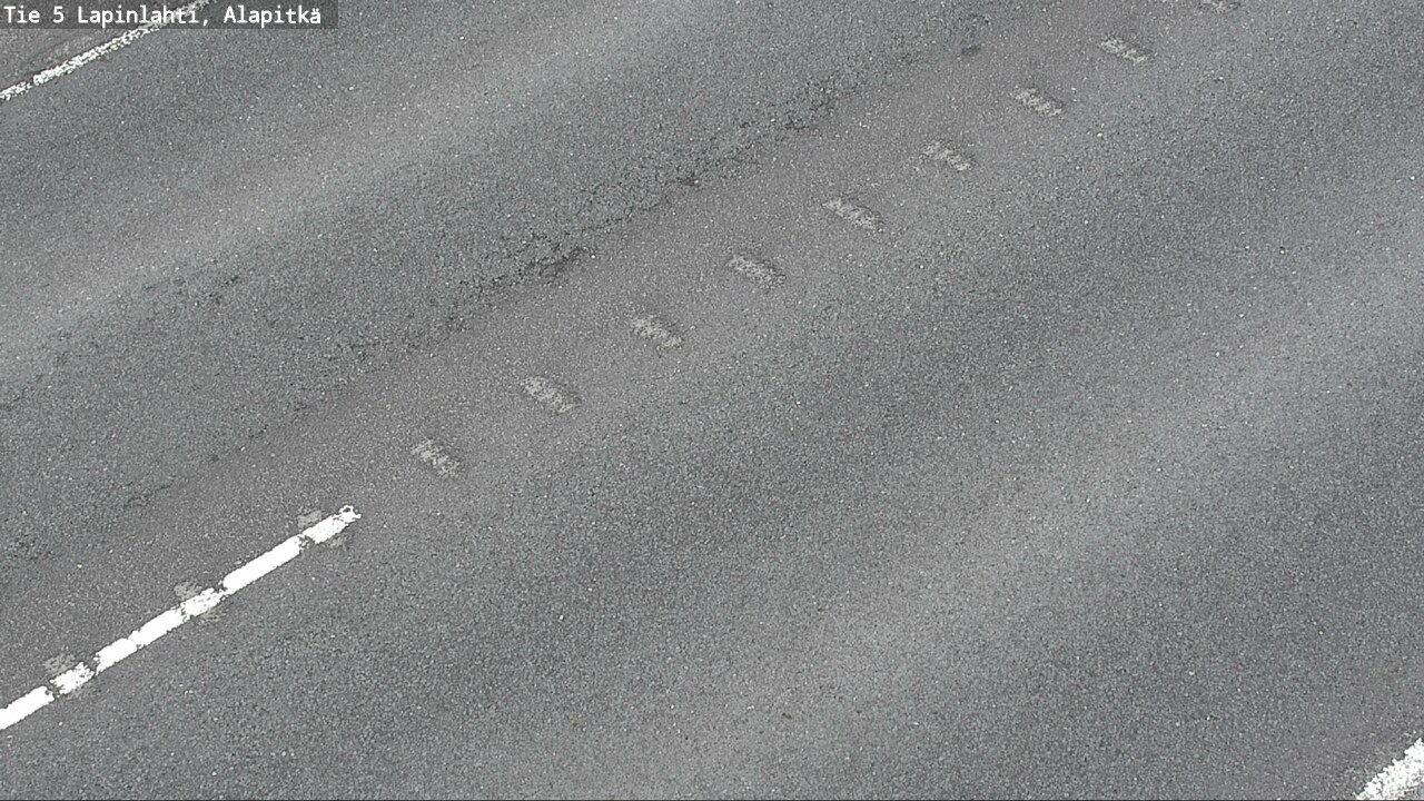 Weather Camera Image Road 5 Lapinlahti, Alapitkä, Lapinlahti, Pohjois-Savo