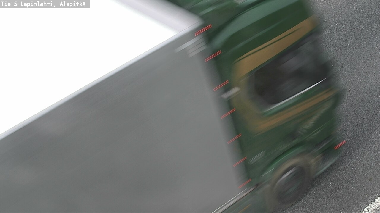 Weather Camera Image Väg 5 Lapinlax, Alapitkä, Lapinlahti, Pohjois-Savo