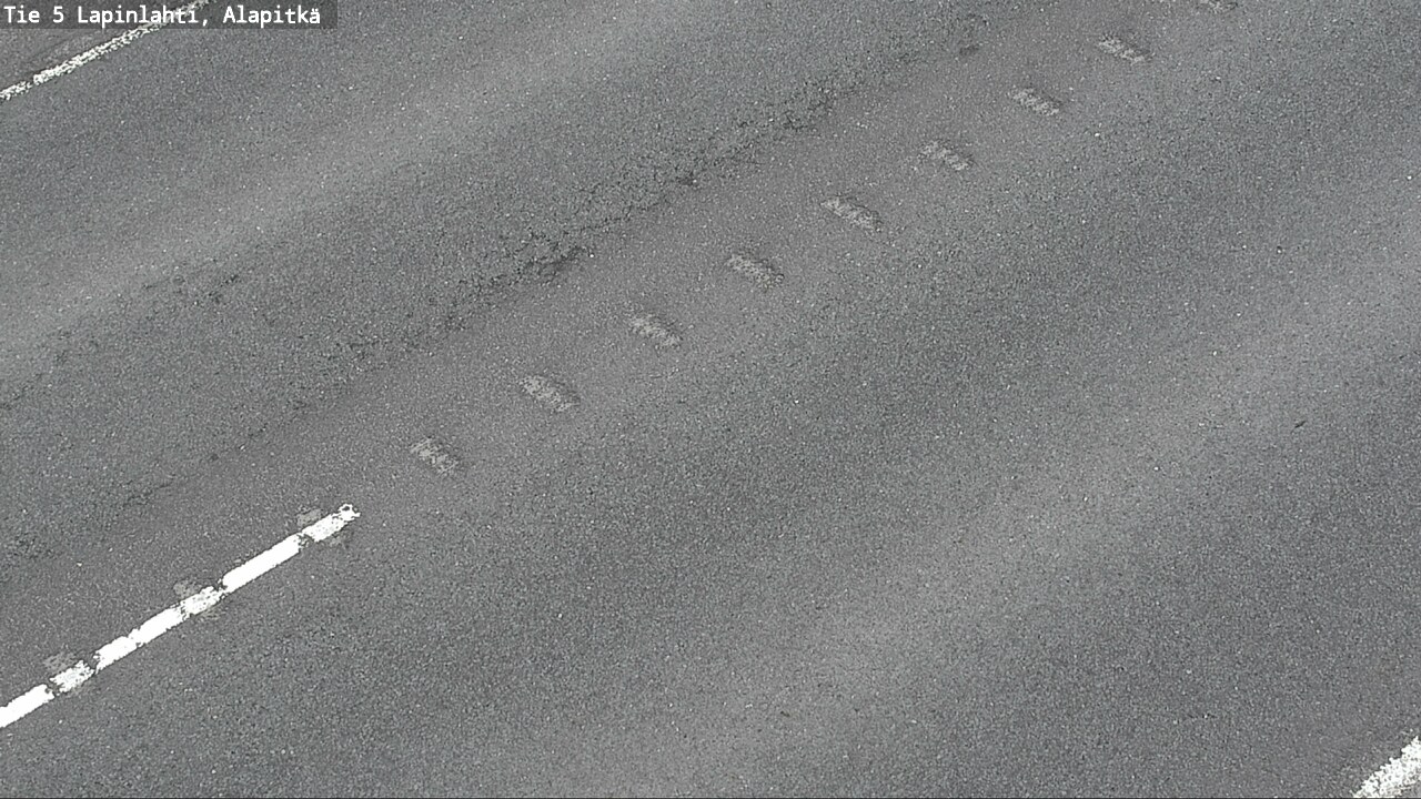Weather Camera Image Road 5 Lapinlahti, Alapitkä, Lapinlahti, Pohjois-Savo