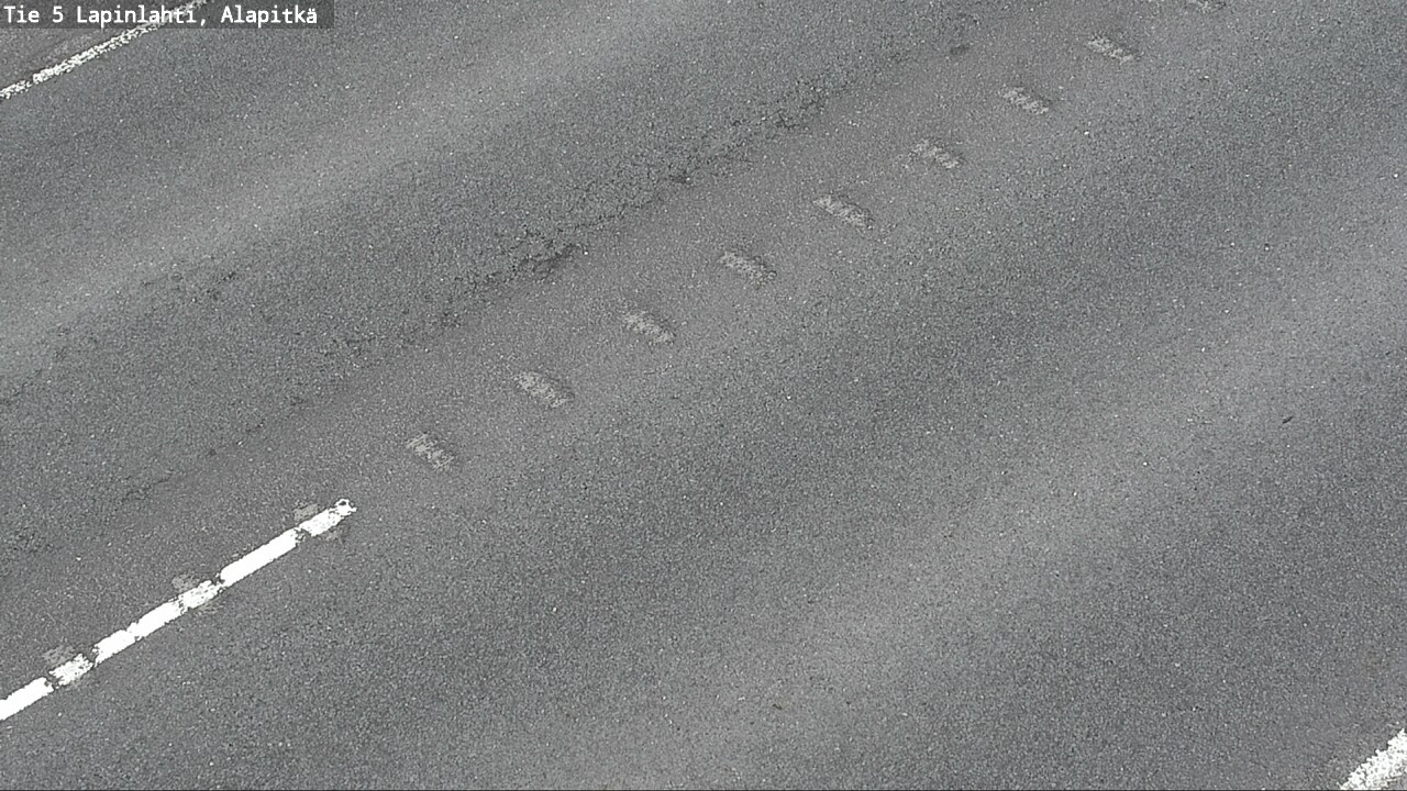 Weather Camera Image Road 5 Lapinlahti, Alapitkä, Lapinlahti, Pohjois-Savo