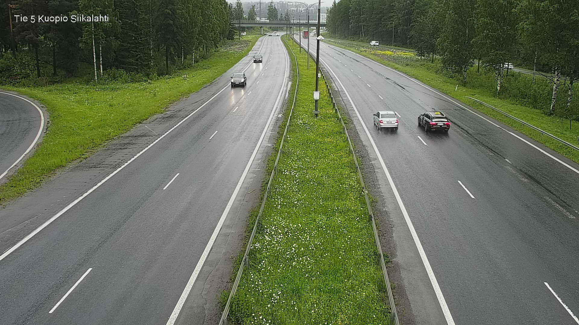 Weather Camera Image Väg 5 Kuopio, Siikalahti, Kuopio, Pohjois-Savo