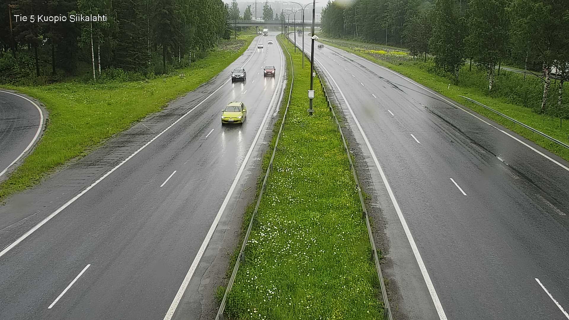 Weather Camera Image Väg 5 Kuopio, Siikalahti, Kuopio, Pohjois-Savo