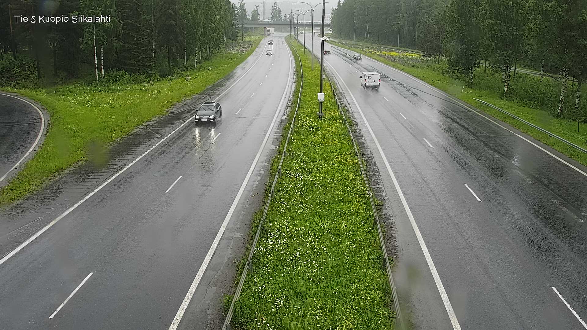Weather Camera Image Väg 5 Kuopio, Siikalahti, Kuopio, Pohjois-Savo