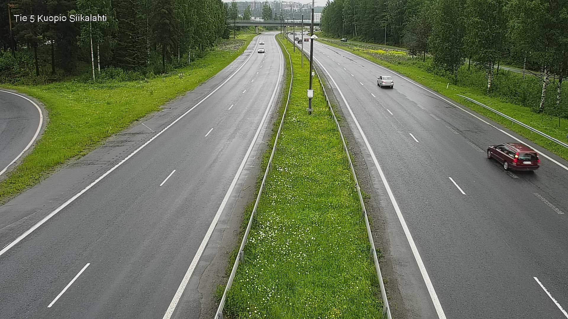 Weather Camera Image Väg 5 Kuopio, Siikalahti, Kuopio, Pohjois-Savo