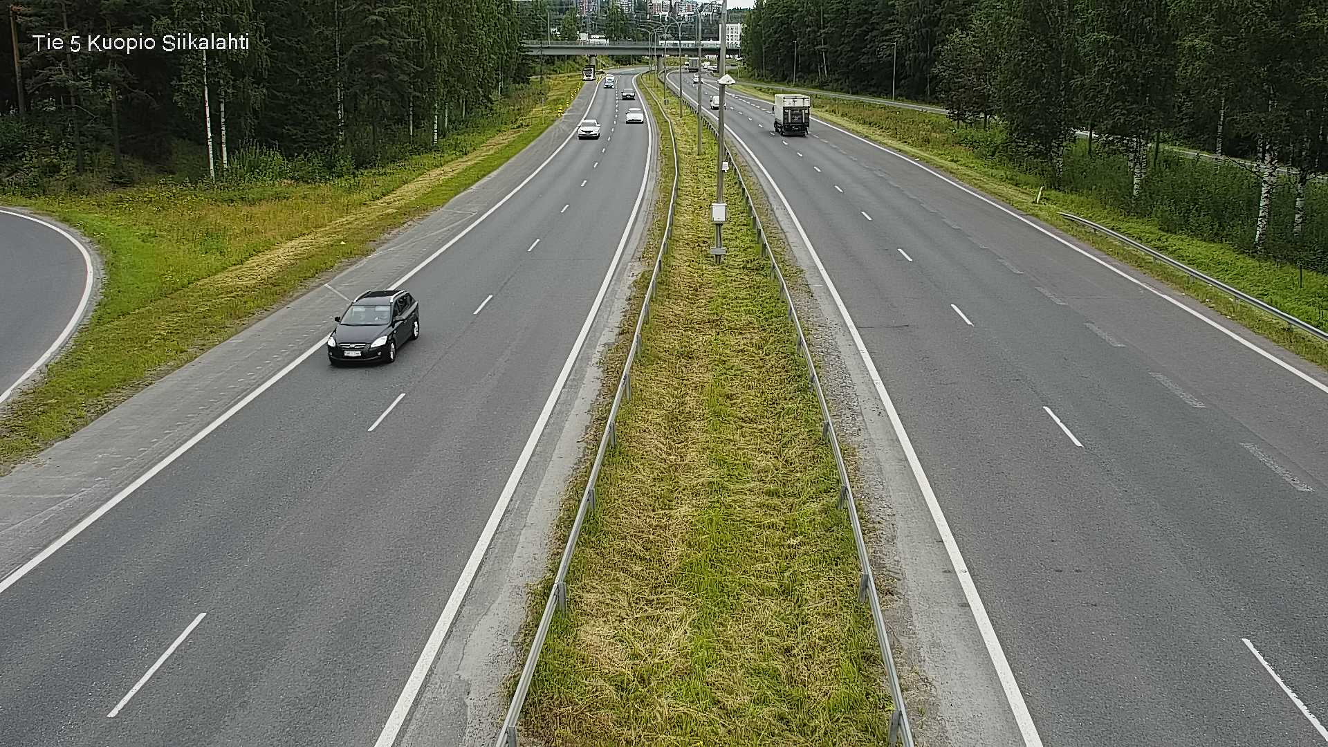 Weather Camera Image Väg 5 Kuopio, Siikalahti, Kuopio, Pohjois-Savo