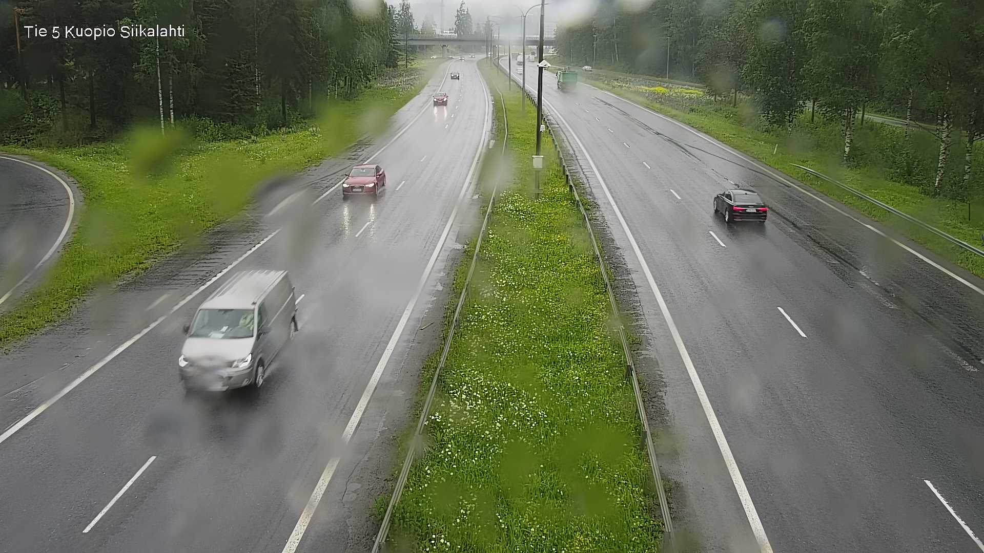 Weather Camera Image Väg 5 Kuopio, Siikalahti, Kuopio, Pohjois-Savo